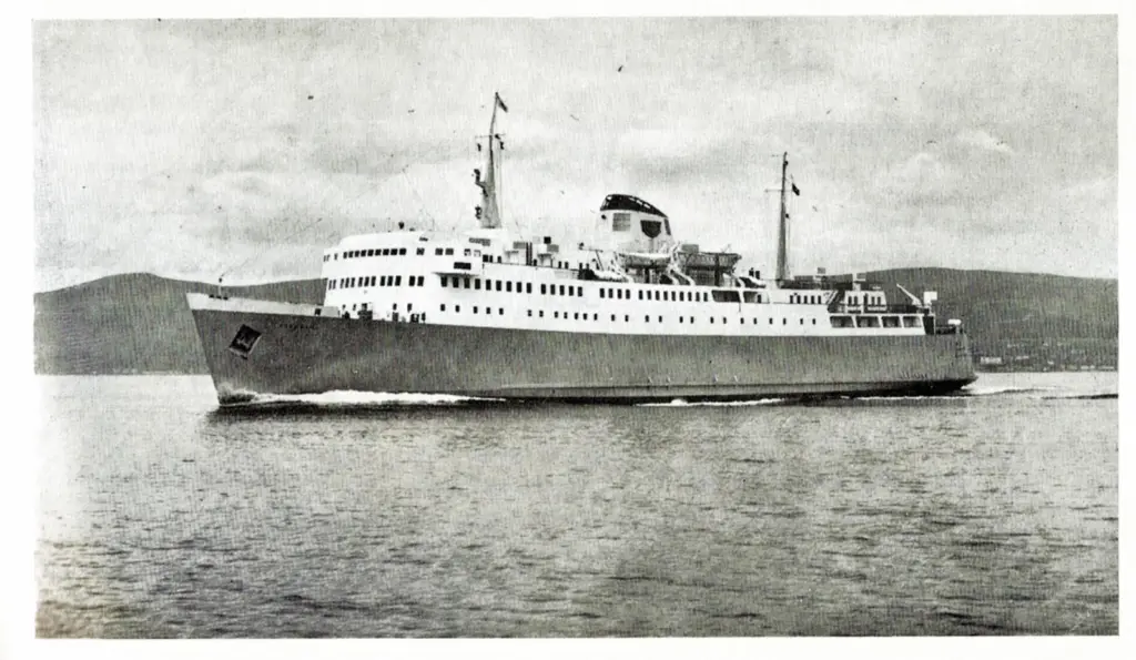New Zealand’s first train ferry, the ‘Aramoana’, featured diesel-electric propulsion