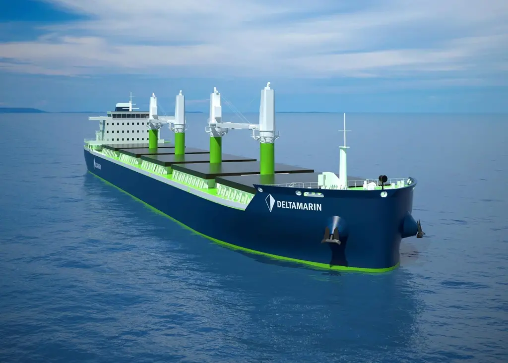 The B.Delta bulk carrier design from Deltamarin