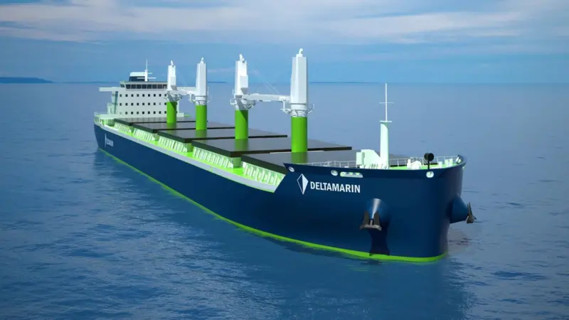 The B.Delta bulk carrier design from Deltamarin
