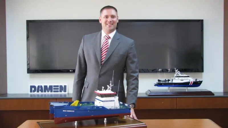 Maarten Jogen, managing director, Damen Shipyards Singapore (DSSi)