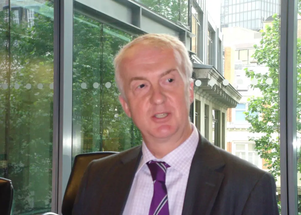 Tom Boardley, giving his vision for IACS, at Lloyd’s Register’s London HQ