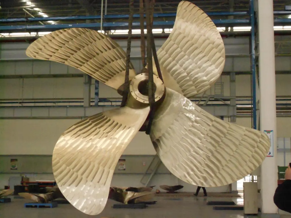 NPT propeller from Stone Marine Propulsion