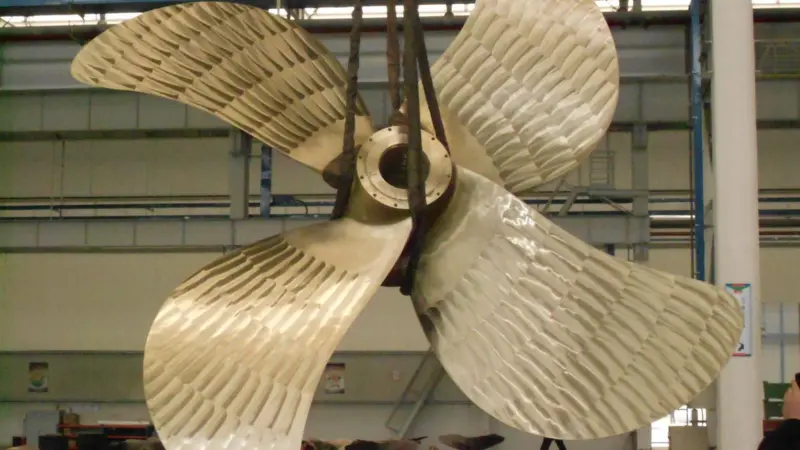NPT propeller from Stone Marine Propulsion