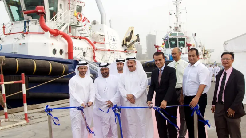 Grandweld Shipyards recently delivered two new tugboats to Khalifa Port, Abu Dhabi
