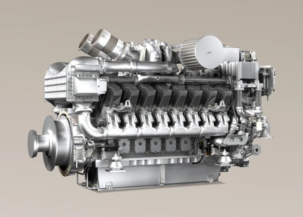 MTU’s latest version of the series 4000 Ironmen engine