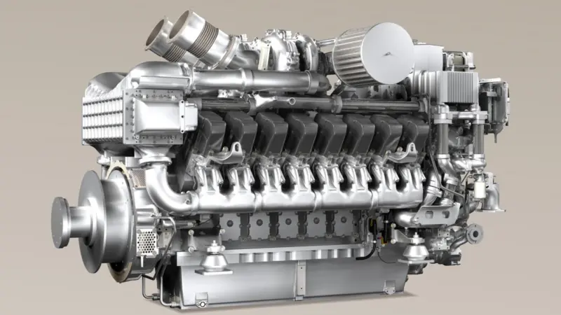 MTU’s latest version of the series 4000 Ironmen engine