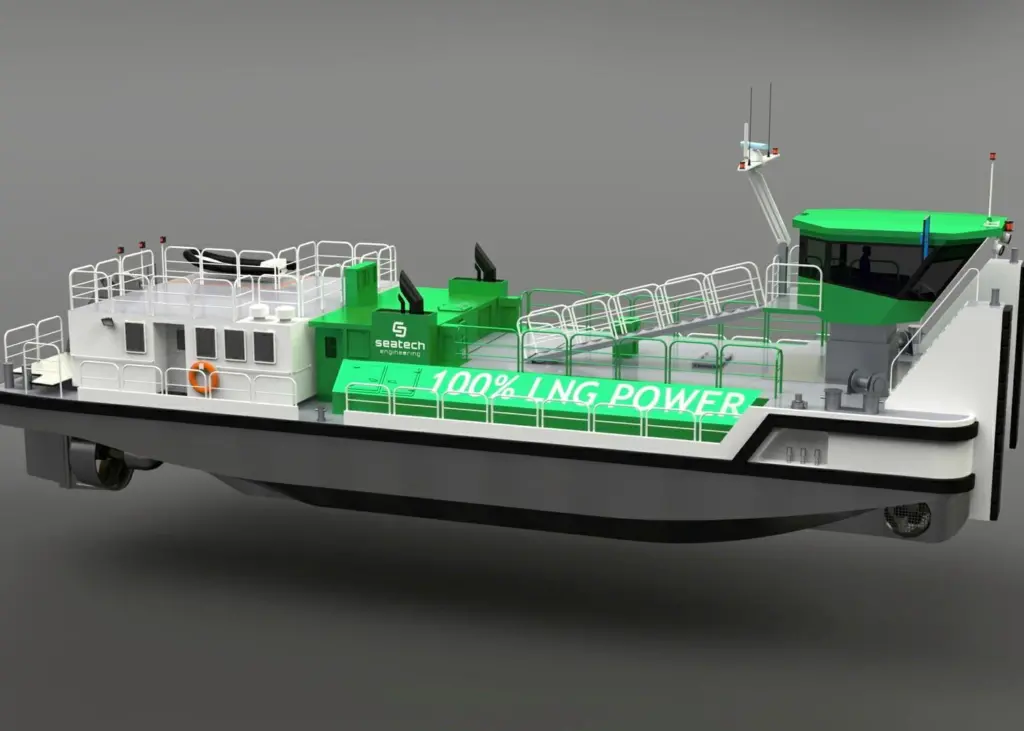 Seatech's LNG push tug