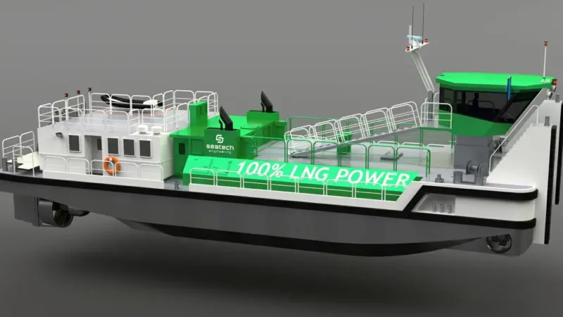 Seatech's LNG push tug