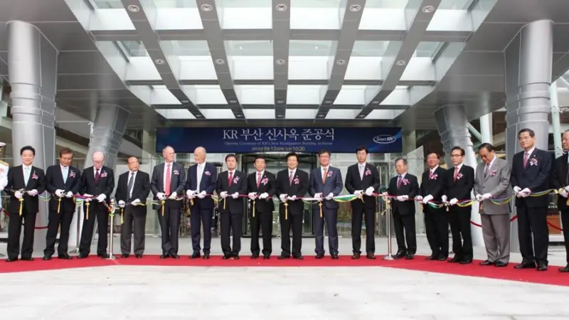 Senior represntatives helped to officially open KR's new headquarters