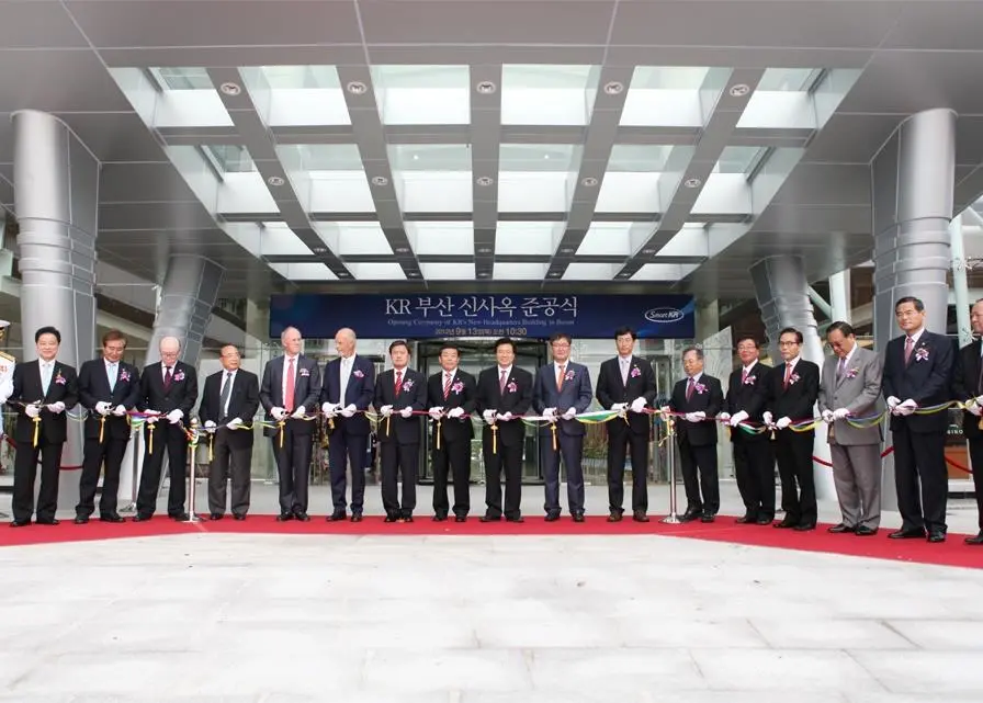 Senior represntatives helped to officially open KR's new headquarters