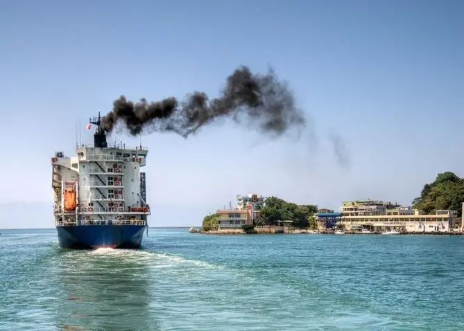 Visible pollution is likely to harm shipping’s good environmental track record, but the real danger is in its carbon footprint