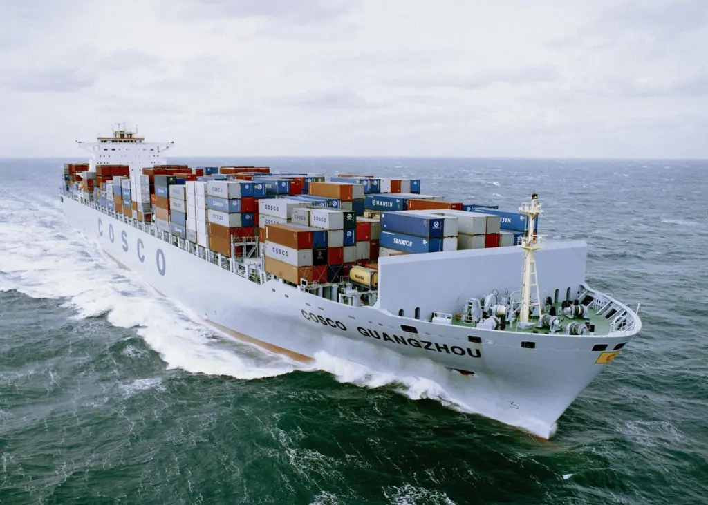 Several COSCO container vessels are to receive Jotun's Hull Performance Solution during drydocking