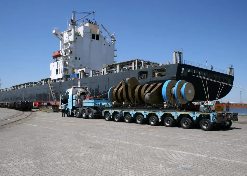 A part crankshaft replacement was one of the biggest jobs yet carried out by Wetering of Rotterdam