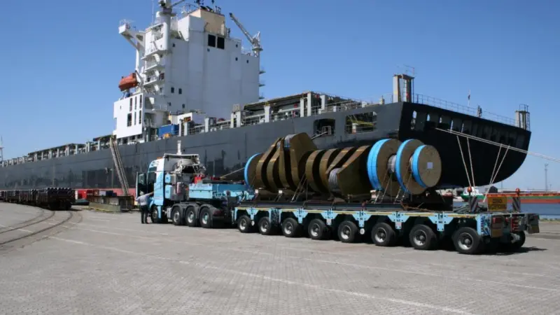 A part crankshaft replacement was one of the biggest jobs yet carried out by Wetering of Rotterdam