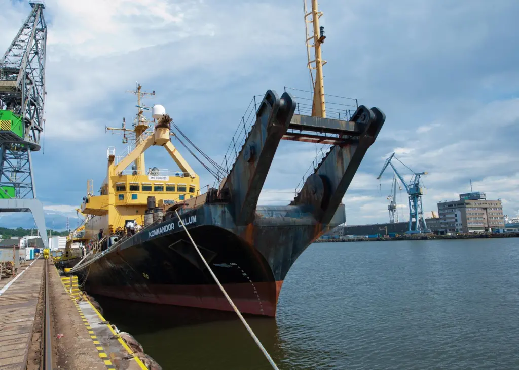 ‘Kommandor Calum’ has been modified by EPG Shipyard in Poland