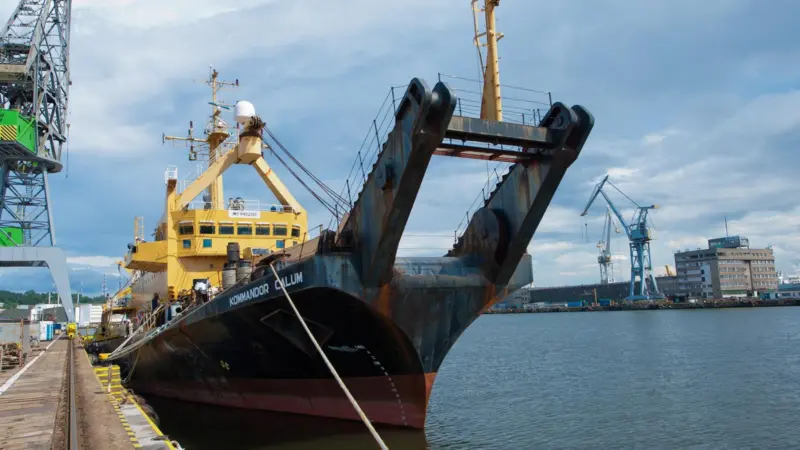 ‘Kommandor Calum’ has been modified by EPG Shipyard in Poland