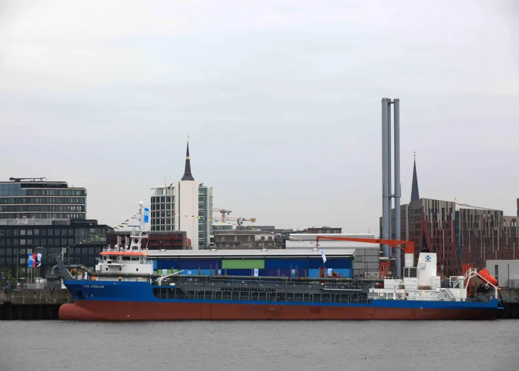 'Eke Möbius' was christened at Hamburg harbour
