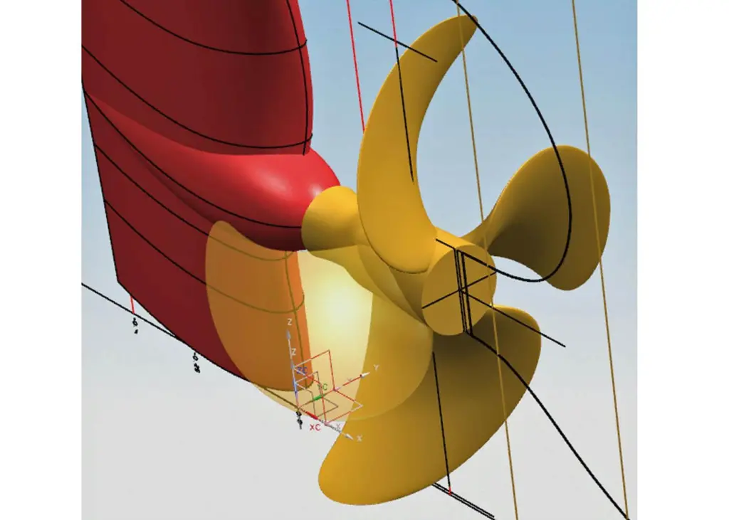 CAD rendering of the Energy Saving Package