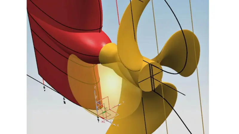 CAD rendering of the Energy Saving Package