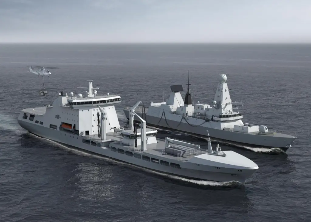 The MARS tankers will be used by the RFA to refuel Royal Navy ships