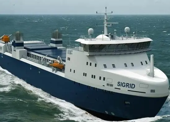 'M/S Sigrid' will transport nuclear waste from Swedish power plants