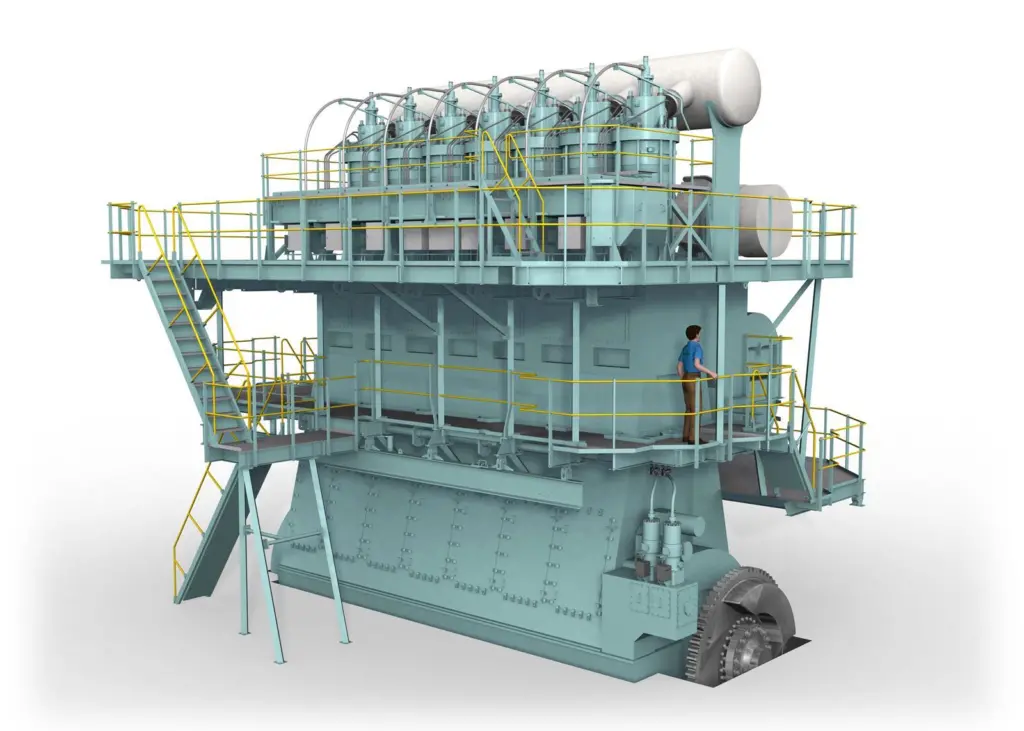 The 62cm bore version of Wärtsilä’s Generation X engine family
