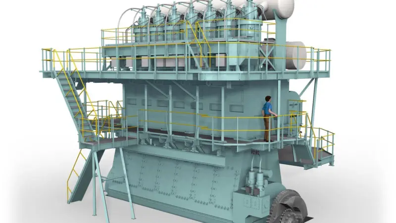 The 62cm bore version of Wärtsilä’s Generation X engine family
