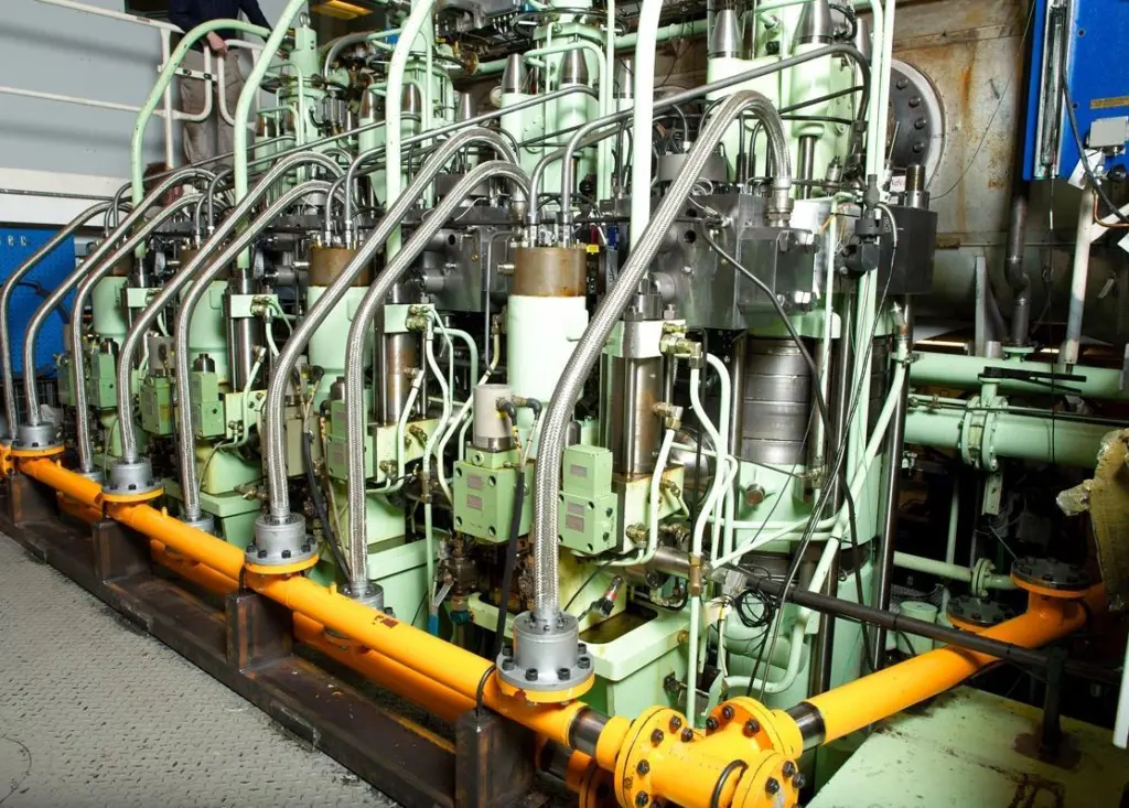 MAN’s GI-fitted ME research engine