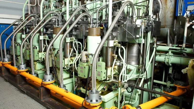 MAN’s GI-fitted ME research engine