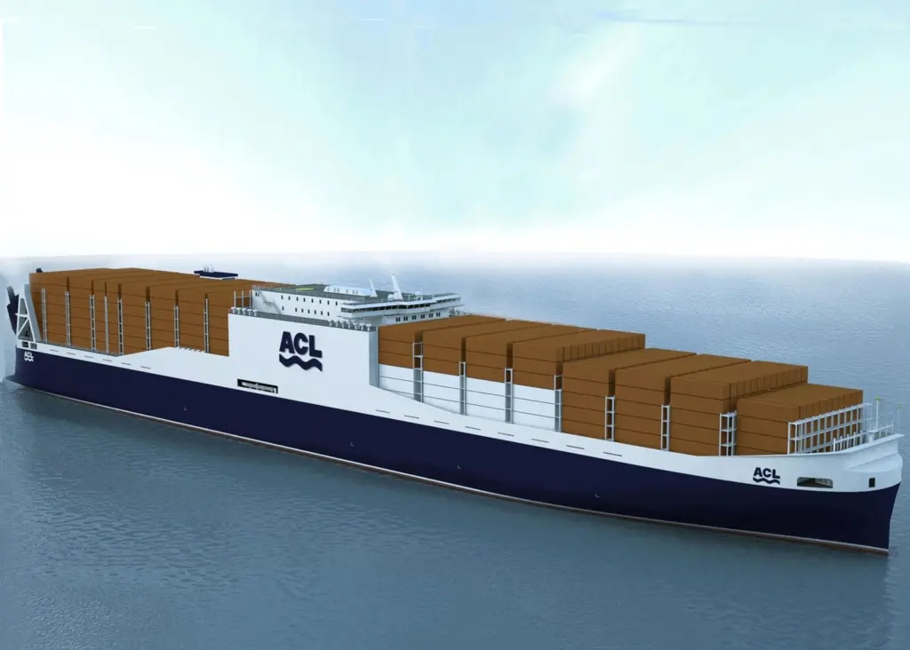 The design for the G4 class con-ro was adapted by Knud E Hansen for ACL