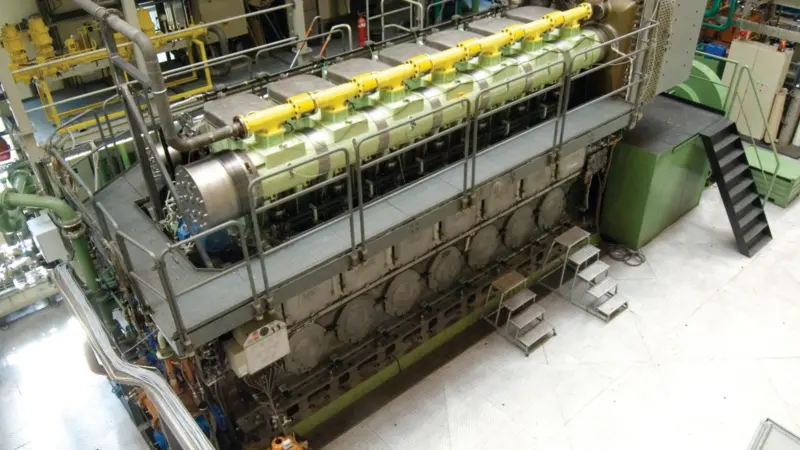 The MAN 51/60DF engine