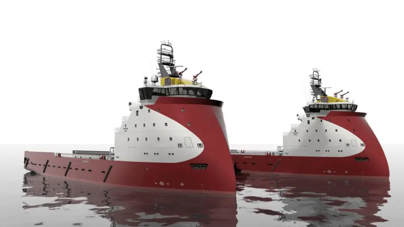 Two Ulstein PX121 design PSVs will be built in Indonesia by Britoil’s own yard