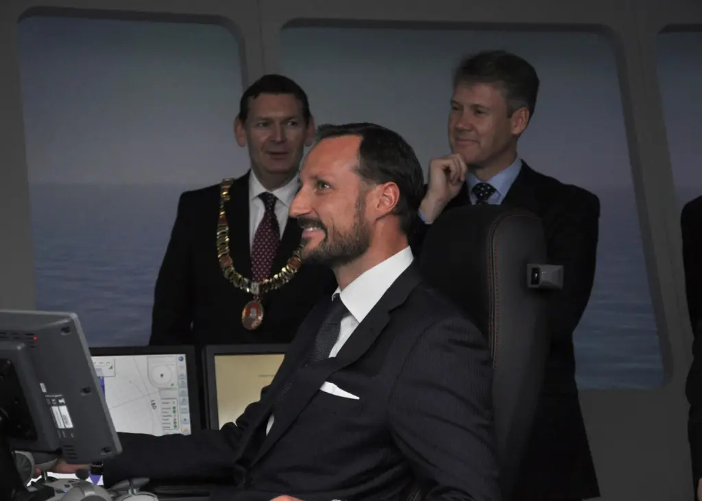 HRH Crown Prince of Norwary officially opened the new Rolls Royce facility