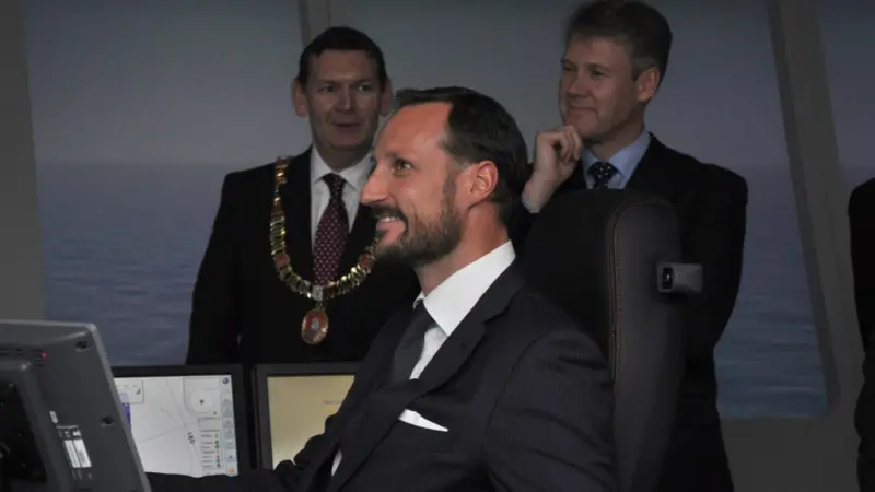 HRH Crown Prince of Norwary officially opened the new Rolls Royce facility