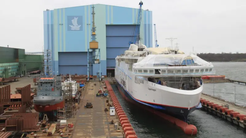 Scandlines has said it wants to cancel the order for two ferries nearing completion at P&S