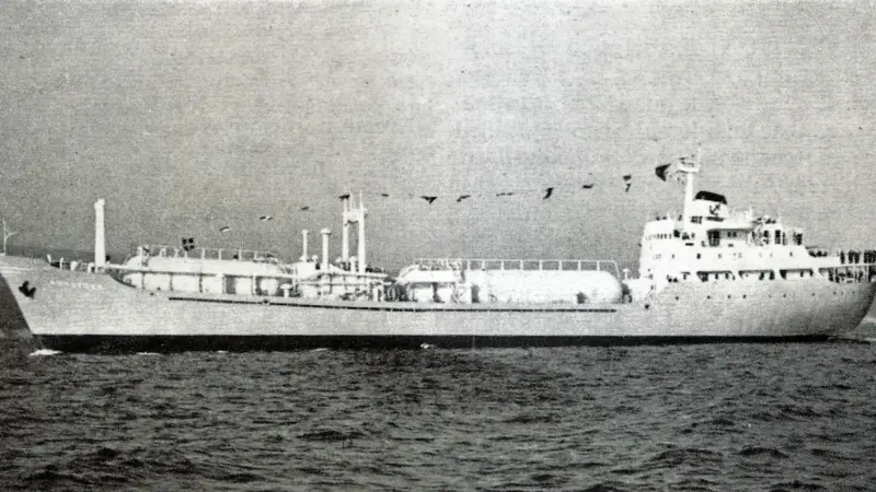 LPG carrier ‘Nordfonn’ built at La Ciotat for Norwegian owner Bergesen