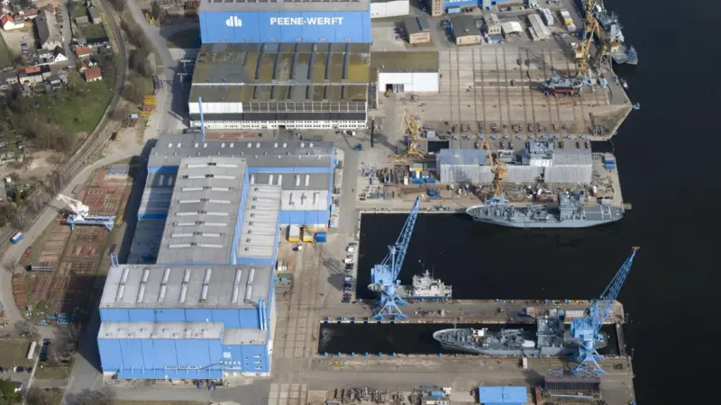Hope for Peene (picture), also Volkswerft