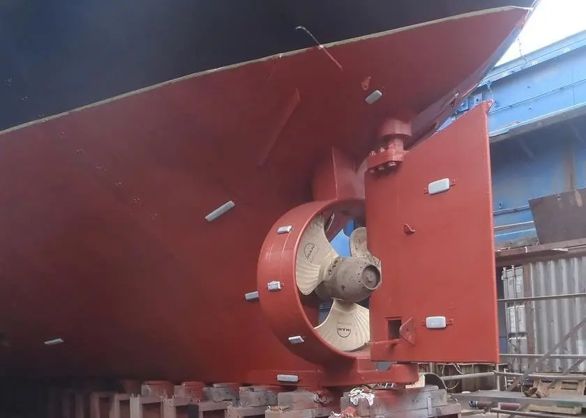 The propeller upgrade took place at Svendborg Shipyard, Denmark