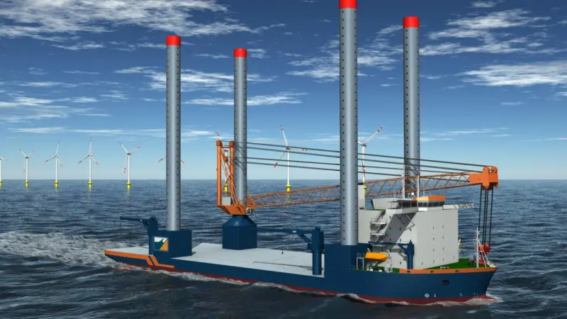 Sietas is building one jack-up construction vessel for Van Oord, but the second – and hence the yard’s future – is in doubt