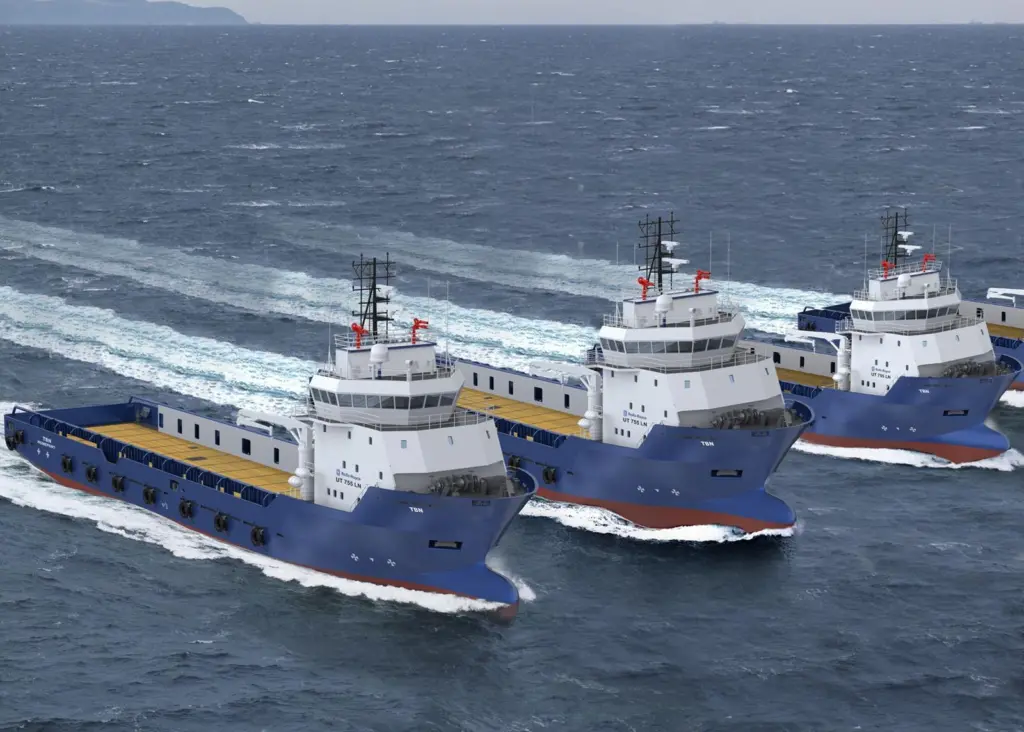 Rolls-Royce now has orders for three out of a possible four UT 755 LN ships for China