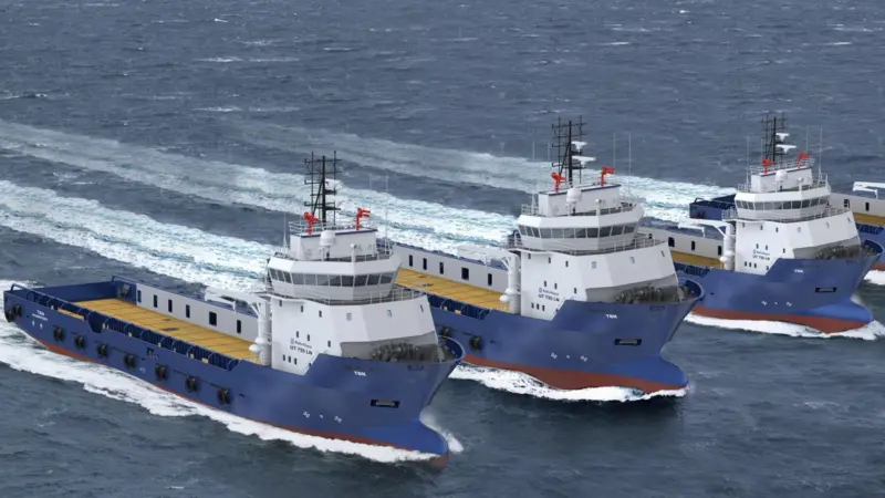 Rolls-Royce now has orders for three out of a possible four UT 755 LN ships for China