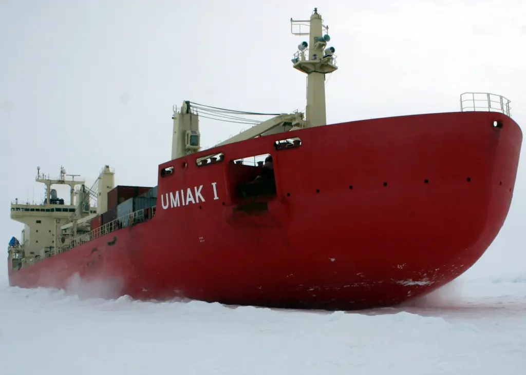 ‘Umiak I’, to be joined in the Fednav fleet by another ice-class bulker with Kamewa CP propeller