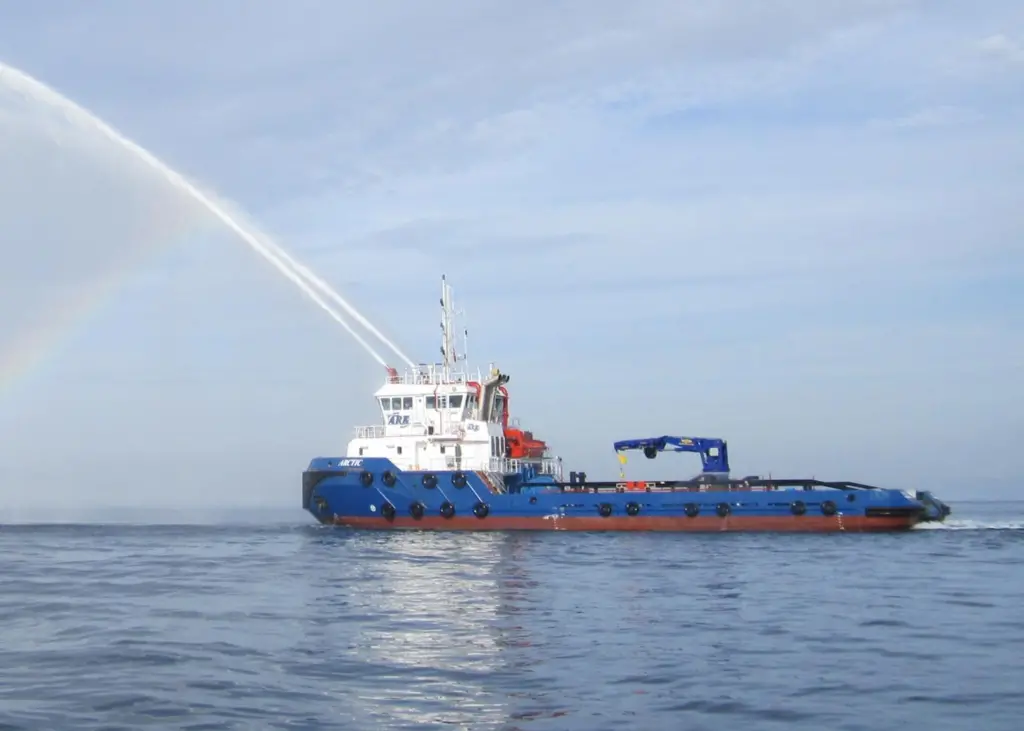 The Cummins-powered ‘Arctic’ is operating in the Northern Caspian Sea
