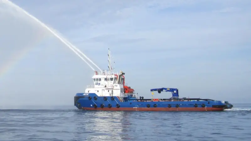 The Cummins-powered ‘Arctic’ is operating in the Northern Caspian Sea