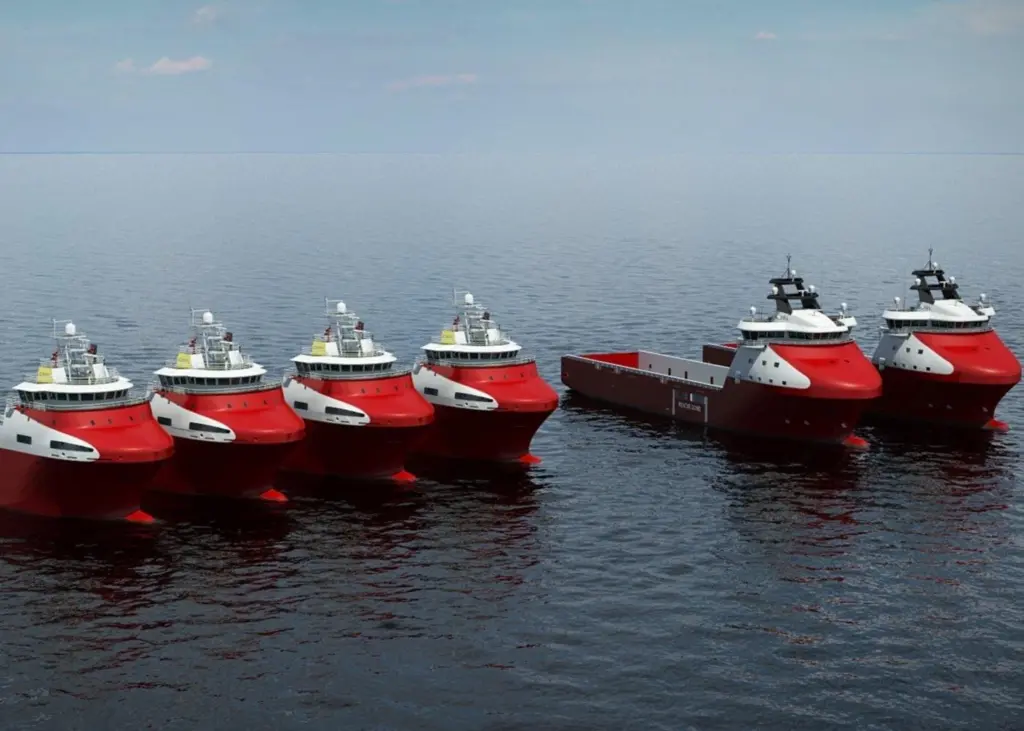 The new vessels will provide support in the South China Sea and Bohai Bay