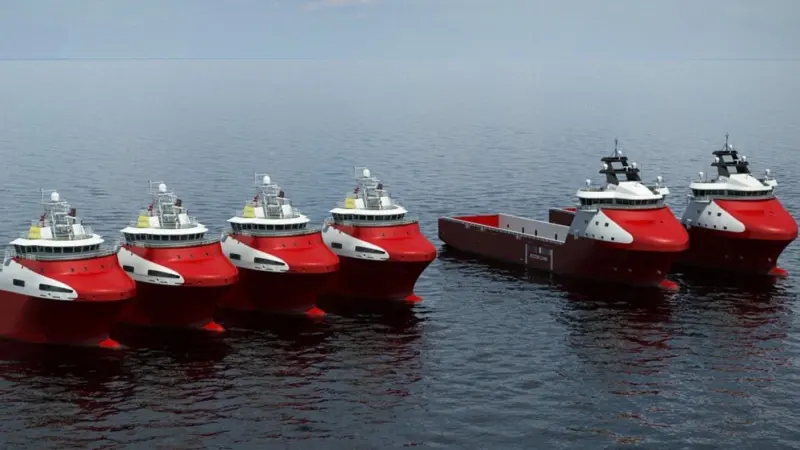 The new vessels will provide support in the South China Sea and Bohai Bay