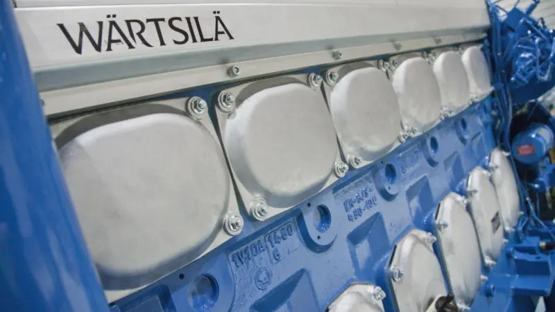 Wartsila 6L20DF – part of the dual-fuelled propulsion package for two new Dutch gas tankers