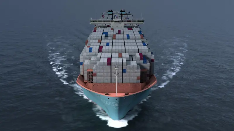 Maersk Triple-E – larger ships equal lower cost per unit container (Maersk Line)