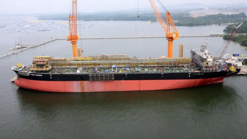 After modification, the vessel will be renamed FPSO 'Cendor'