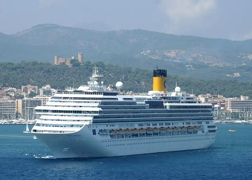 The 'Costa Concordia' topped the AGCS's list as the largest loss of 2012
